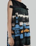 MINJU KIM - RIBBON BELT PLEATS DRESS - 082plus