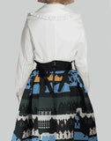 MINJU KIM - RUFFLE COLLAR BLOUSE - 082plus