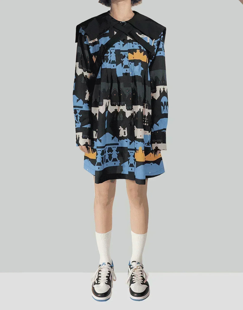 MINJU KIM - SAILOR COLLAR SHIRT - 082plus