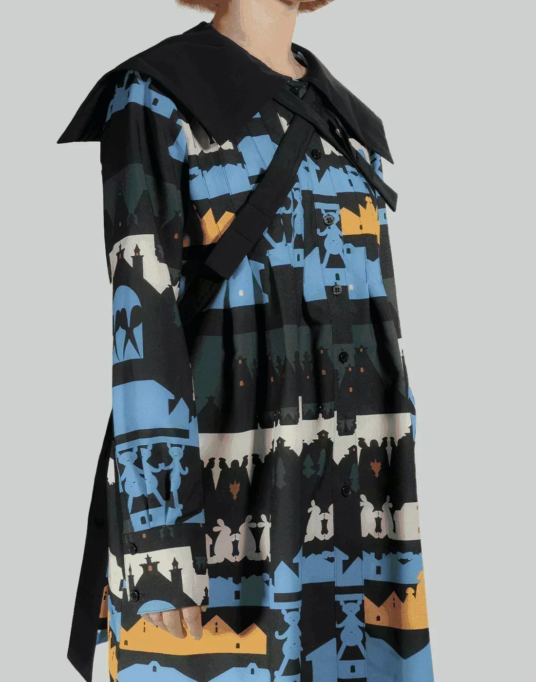 MINJU KIM - SAILOR COLLAR SHIRT - 082plus
