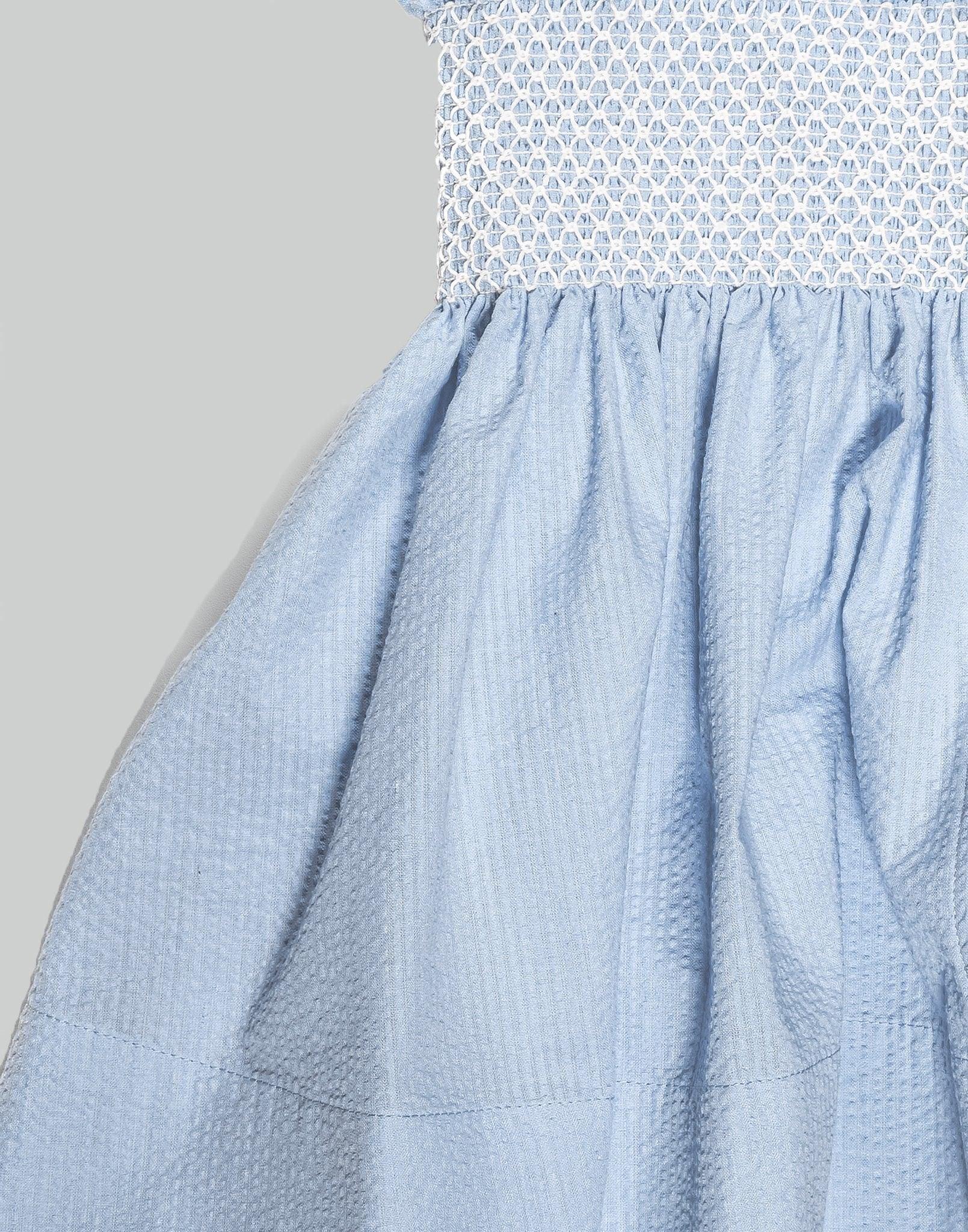 MINJU KIM - SMOCKING ROUND DRESS - 082plus