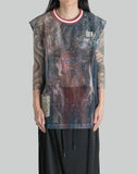 CHAUNCEY GRID MESH TANK