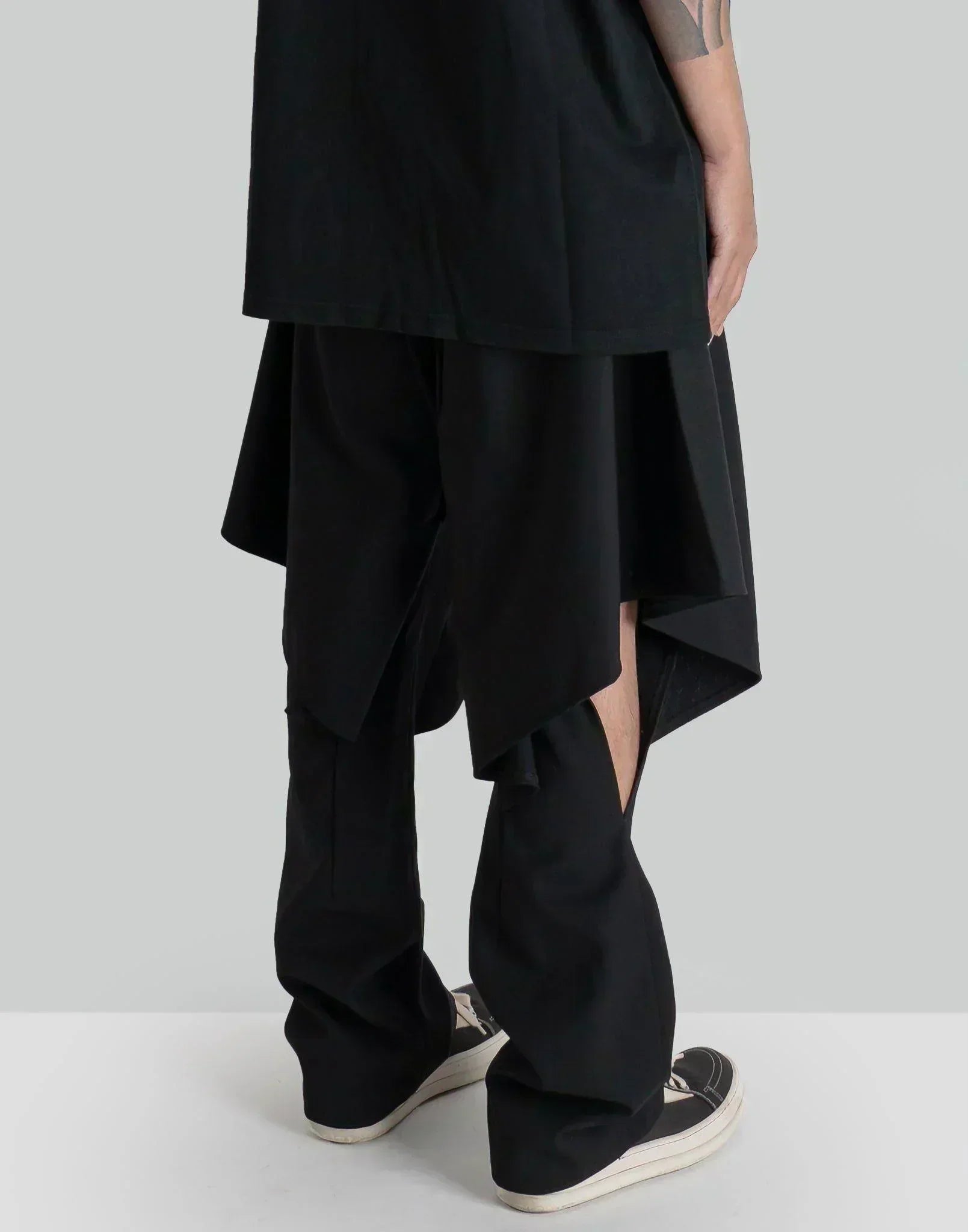 NAMESAKE - DEREK SIDE FLARE TROUSERS - 082plus