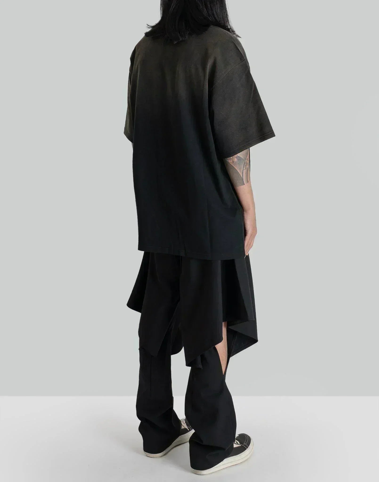 NAMESAKE - DEREK SIDE FLARE TROUSERS - 082plus