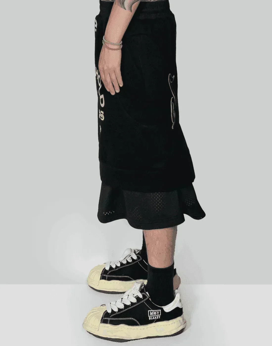 NAMESAKE - Juke Layered Sweat Skirt - 082plus