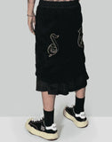 NAMESAKE - Juke Layered Sweat Skirt - 082plus