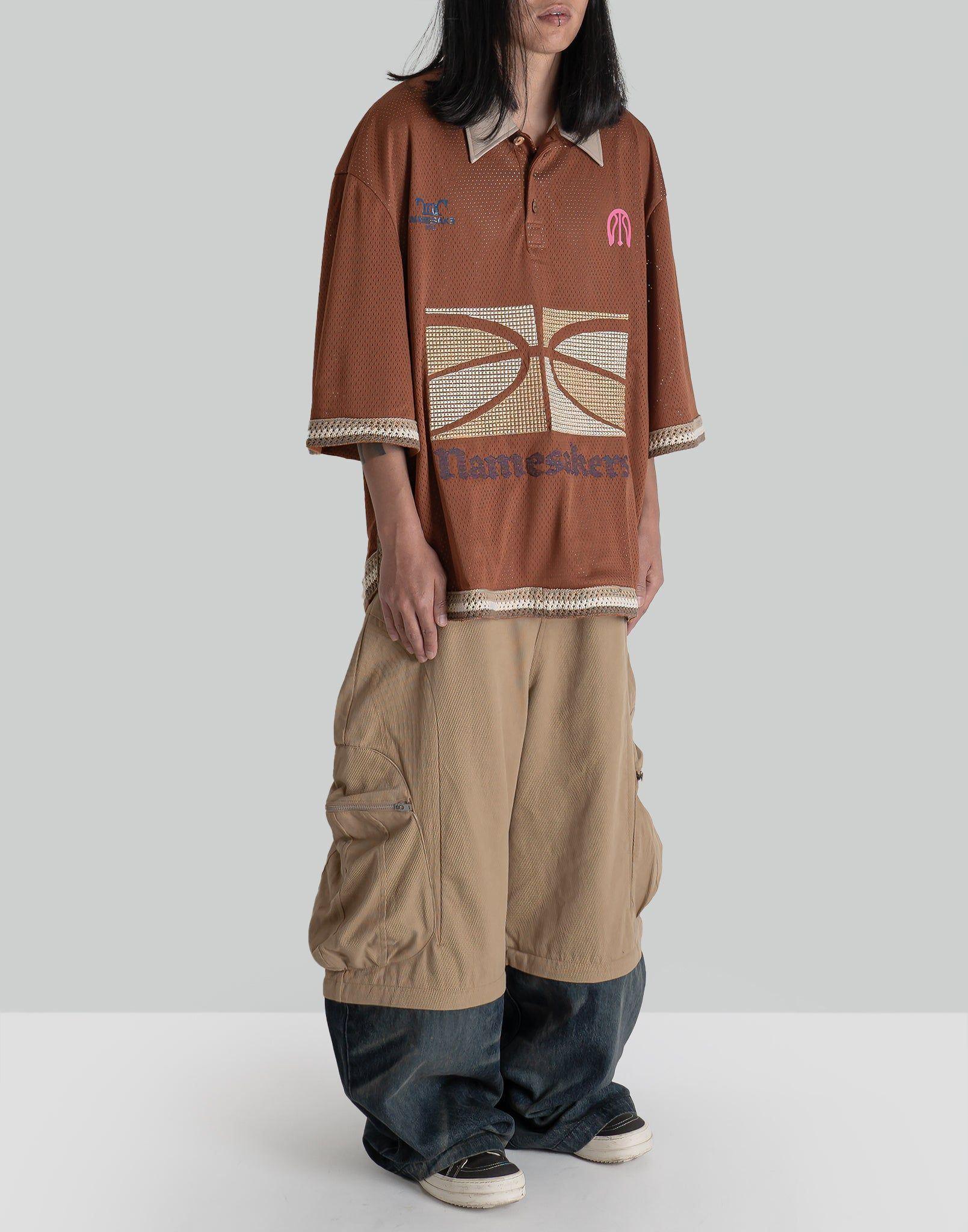 NAMESAKE - MAYO OVERSIZED POLO SHIRT - 082plus