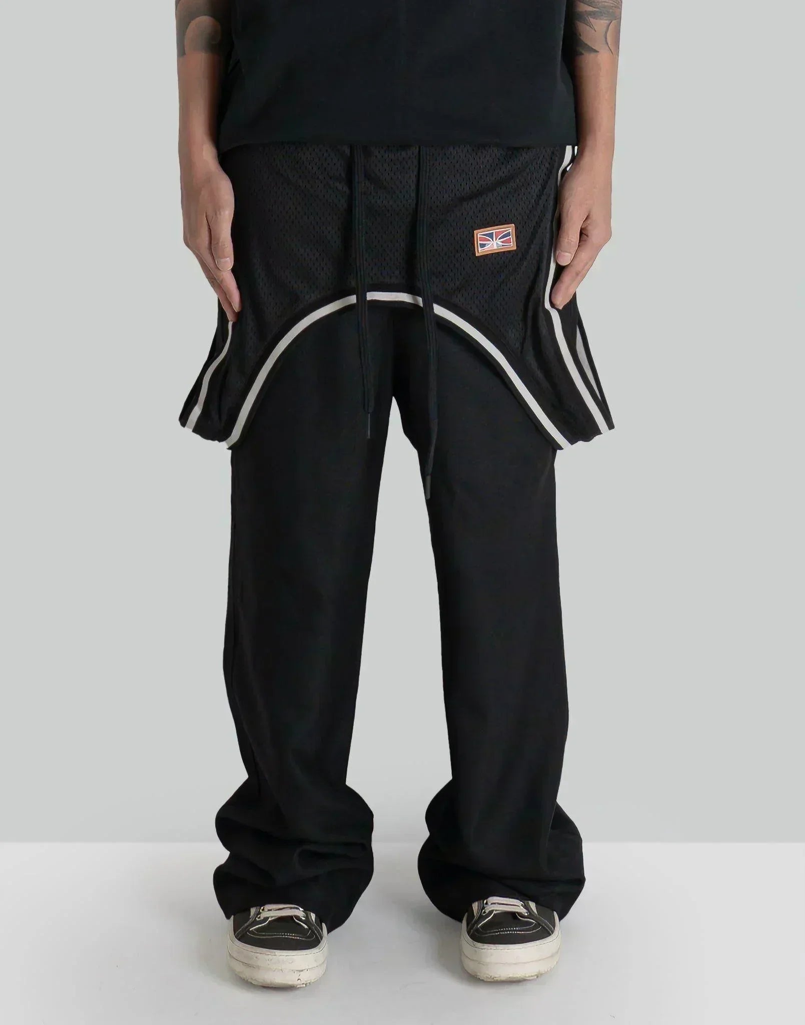 NAMESAKE - MERION JERSEY WIDE TROUSER - 082plus
