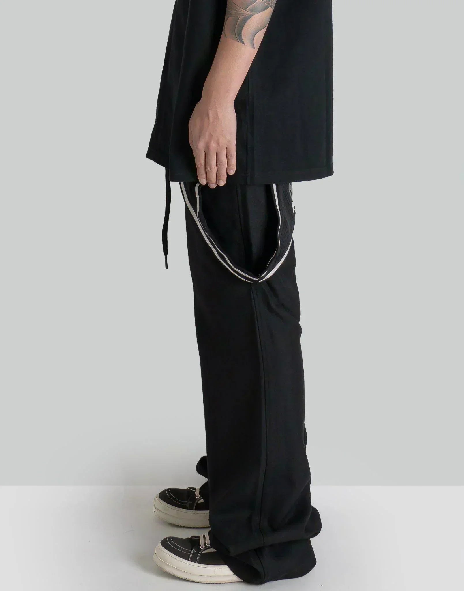 NAMESAKE - MERION JERSEY WIDE TROUSER - 082plus