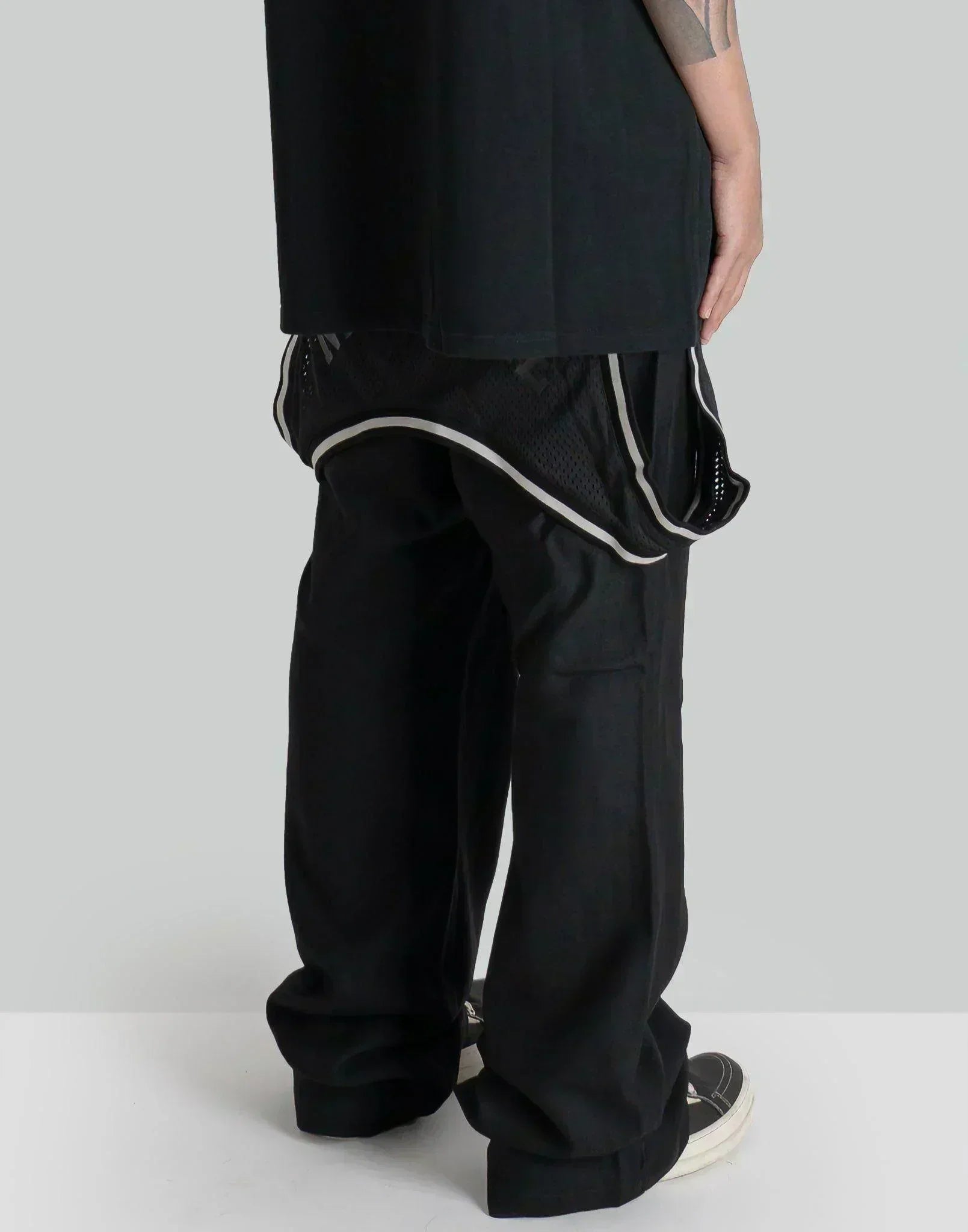 NAMESAKE - MERION JERSEY WIDE TROUSER - 082plus