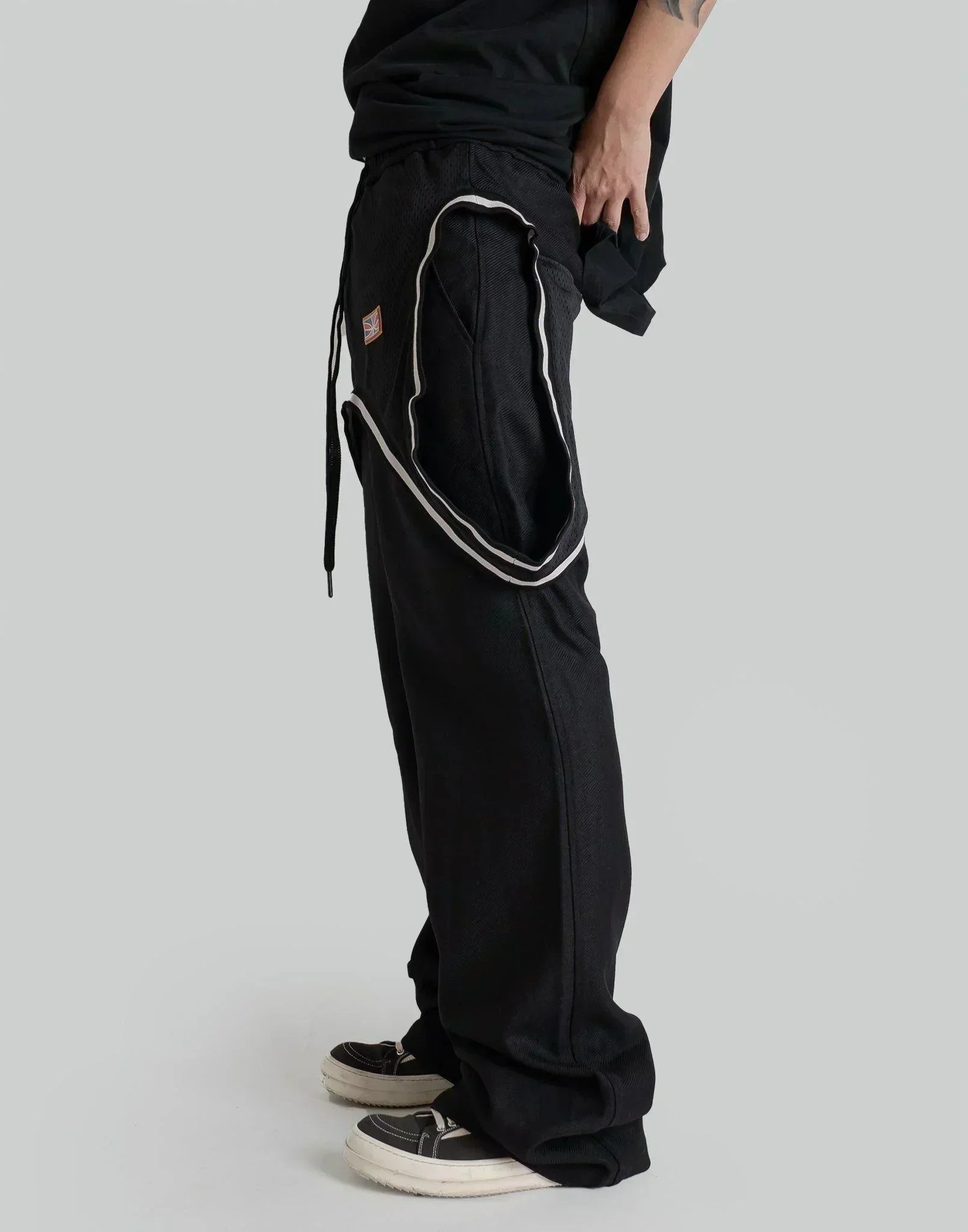NAMESAKE - MERION JERSEY WIDE TROUSER - 082plus