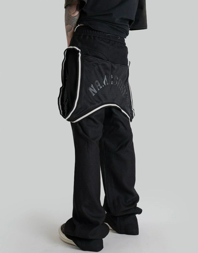 NAMESAKE - MERION JERSEY WIDE TROUSER - 082plus
