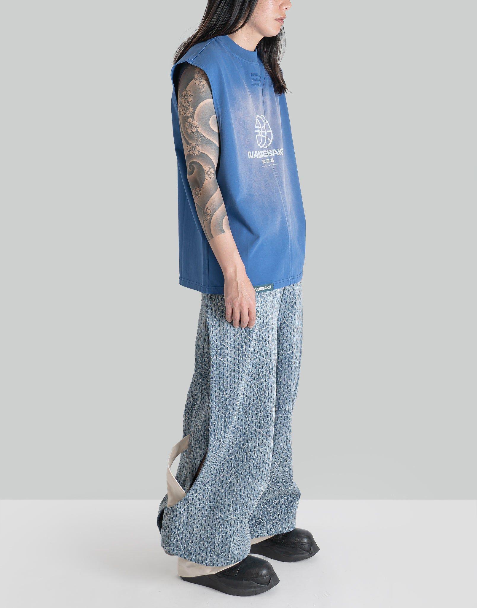 NAMESAKE - PRINCE CRINKLE WASH TRACK JEANS - 082plus
