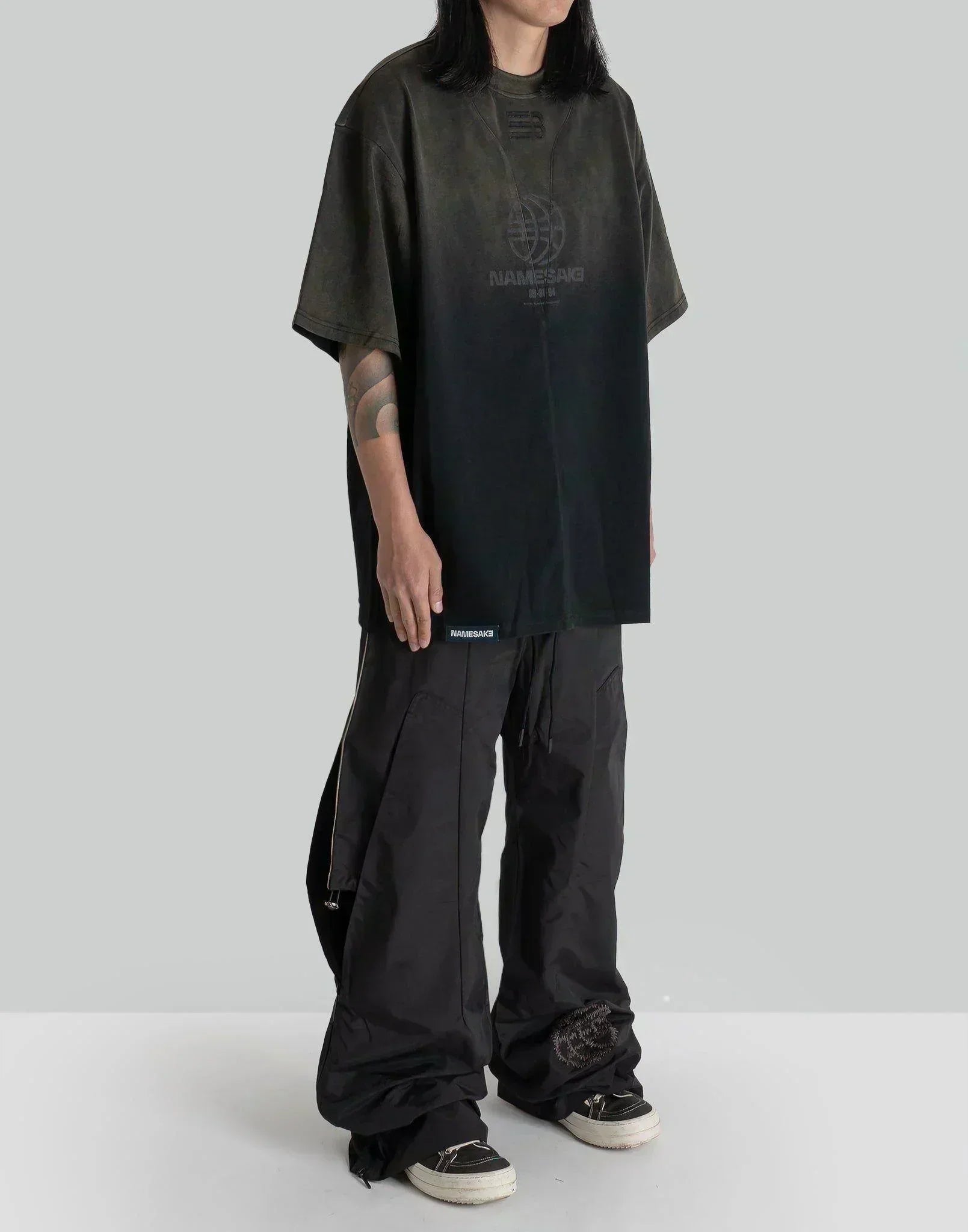 NAMESAKE - ROD NYLON WARM-UP TROUSERS - 082plus