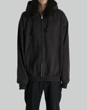 2 FACE  ZIP SWEAT HOODIE