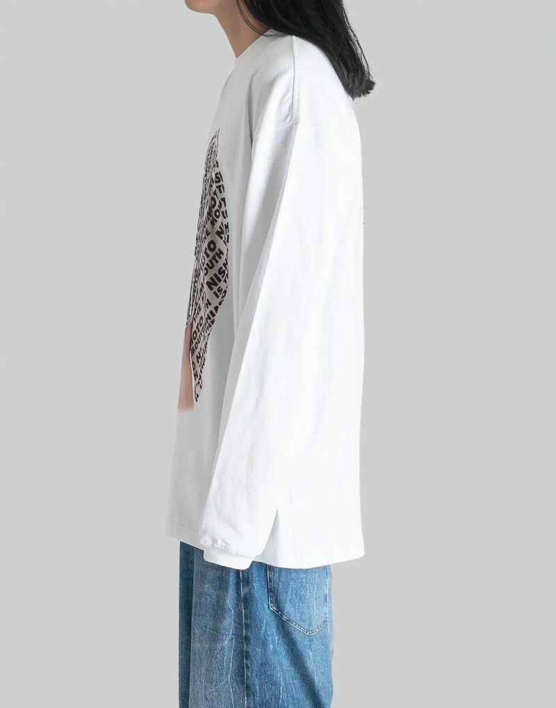 NISHIMOTO IS THE MOUTH - BELIEVER FC L/S TEE - 082plus