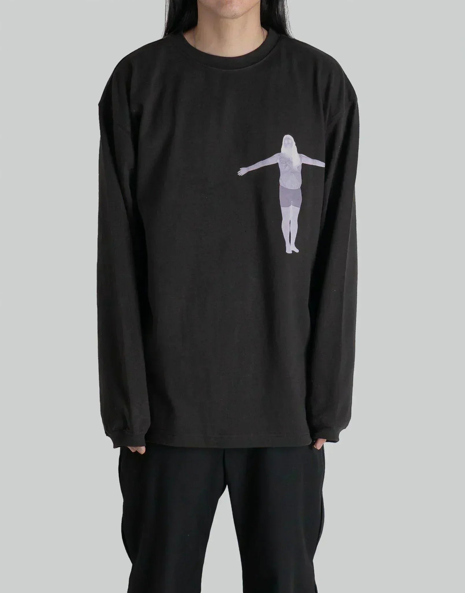 NISHIMOTO IS THE MOUTH - CROSS L/S TEE - 082plus