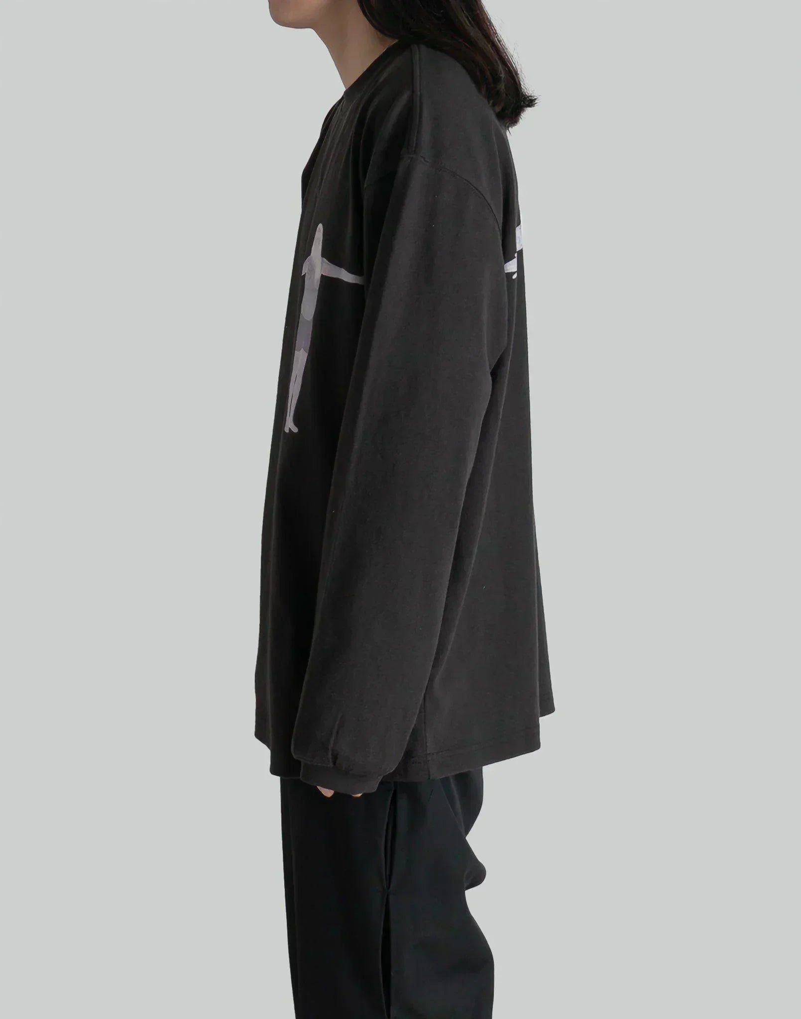 NISHIMOTO IS THE MOUTH - CROSS L/S TEE - 082plus