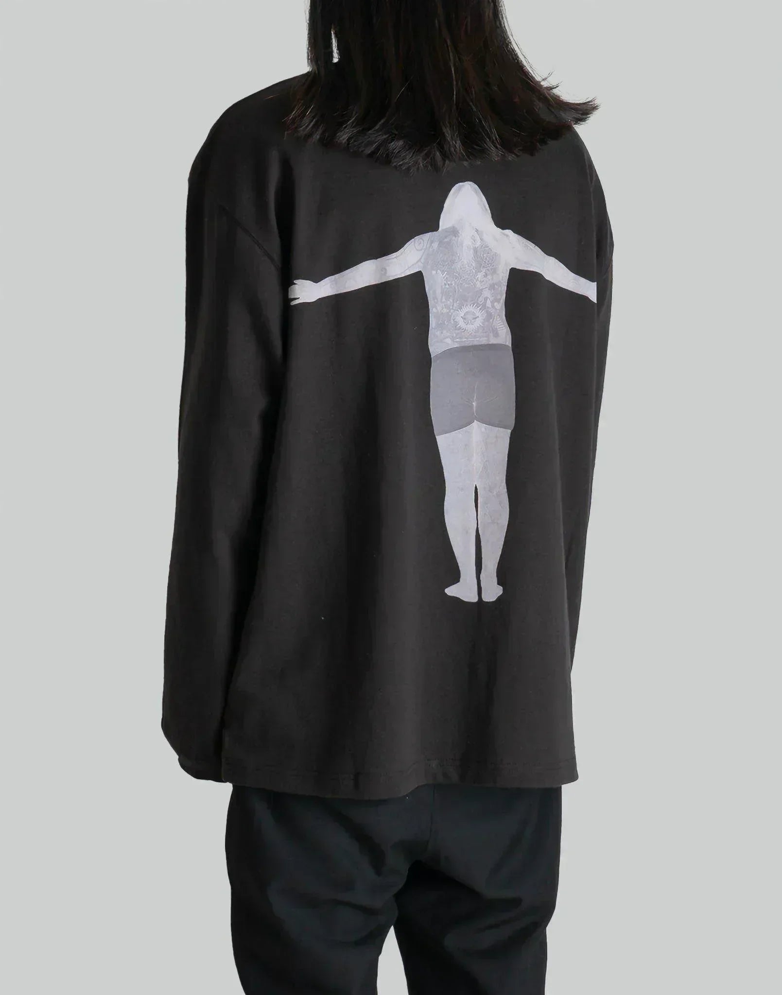 NISHIMOTO IS THE MOUTH - CROSS L/S TEE - 082plus