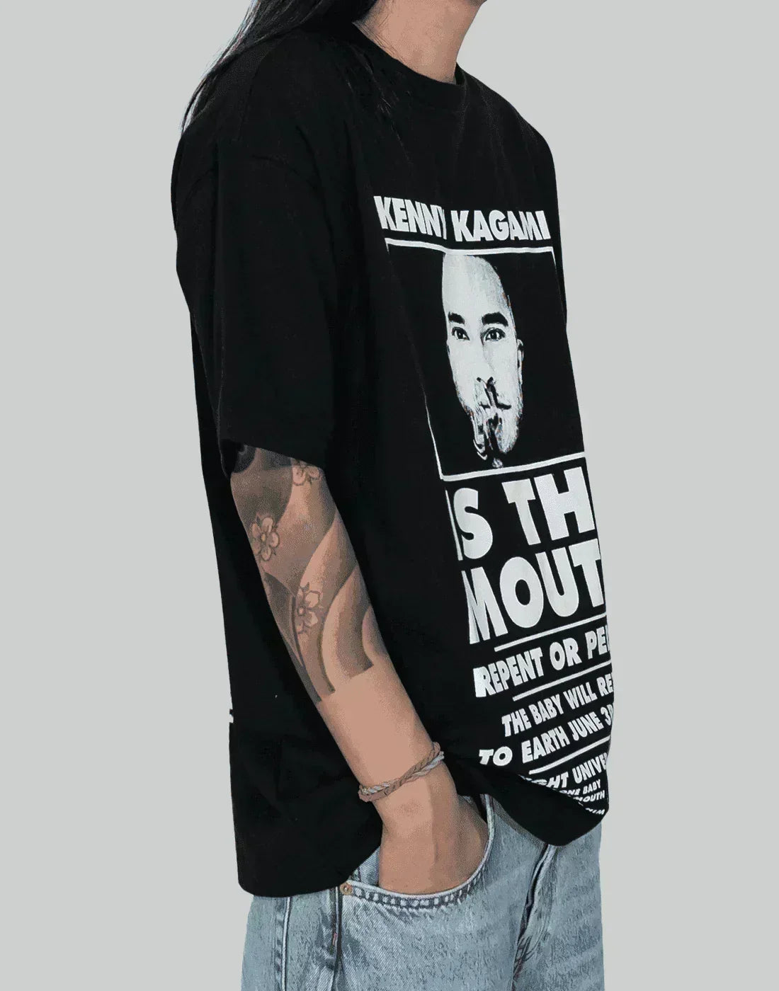 NISHIMOTO IS THE MOUTH - KENNY KAGAMI Collaboration S/S TEE - 082plus