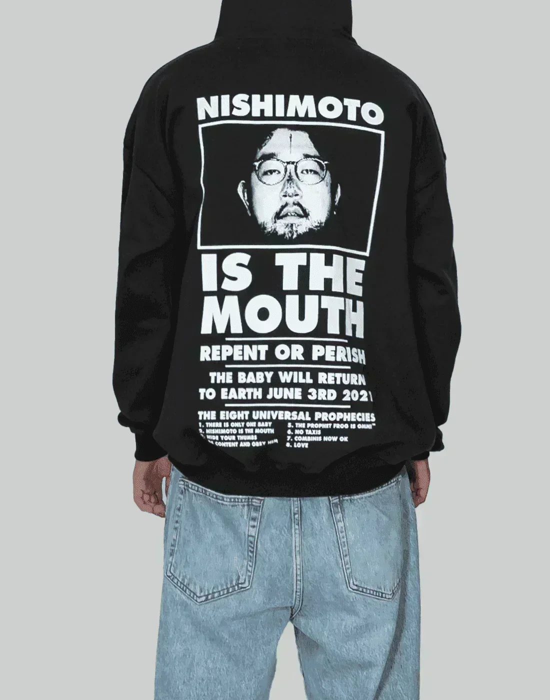 NISHIMOTO IS THE MOUTH - KENNY KAGAMI Collaboration SWEAT HOODIE - 082plus