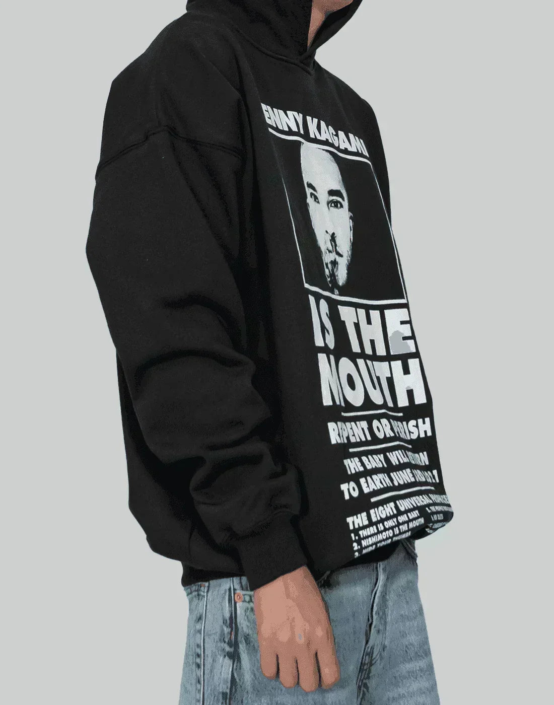 NISHIMOTO IS THE MOUTH - KENNY KAGAMI Collaboration SWEAT HOODIE - 082plus