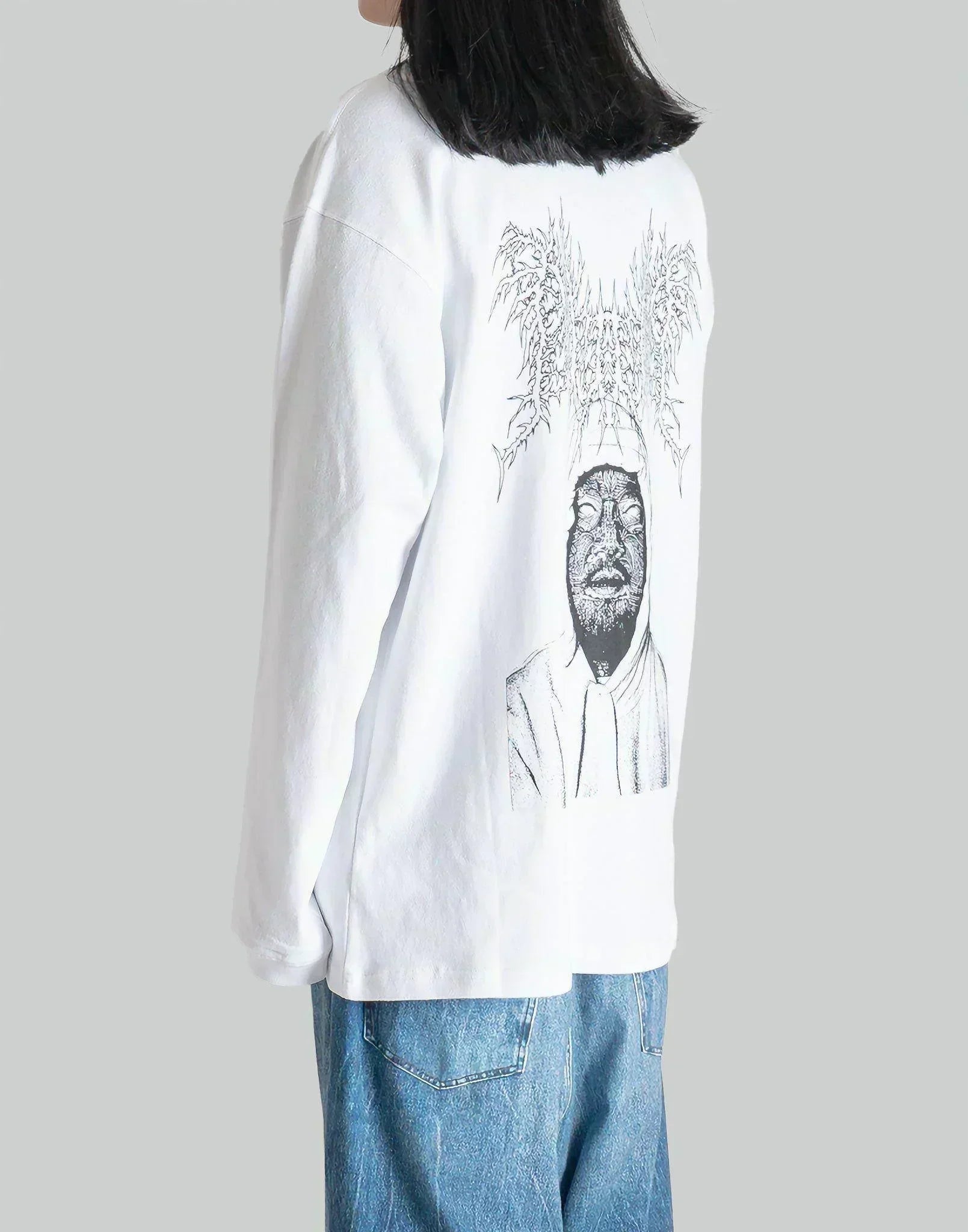 NISHIMOTO IS THE MOUTH - METAL COLLAGE L/S TEE - 082plus