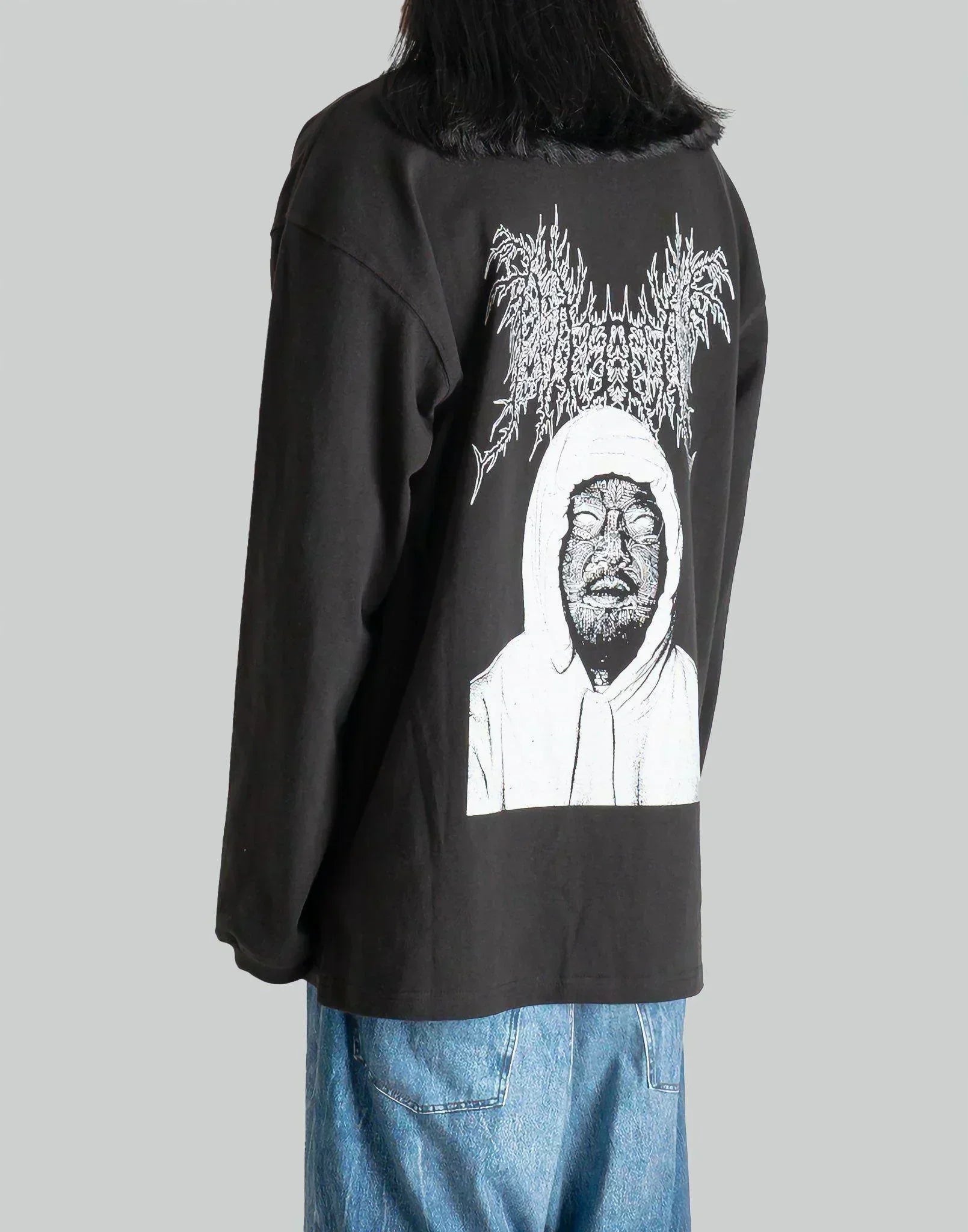 NISHIMOTO IS THE MOUTH - METAL COLLAGE L/S TEE - 082plus