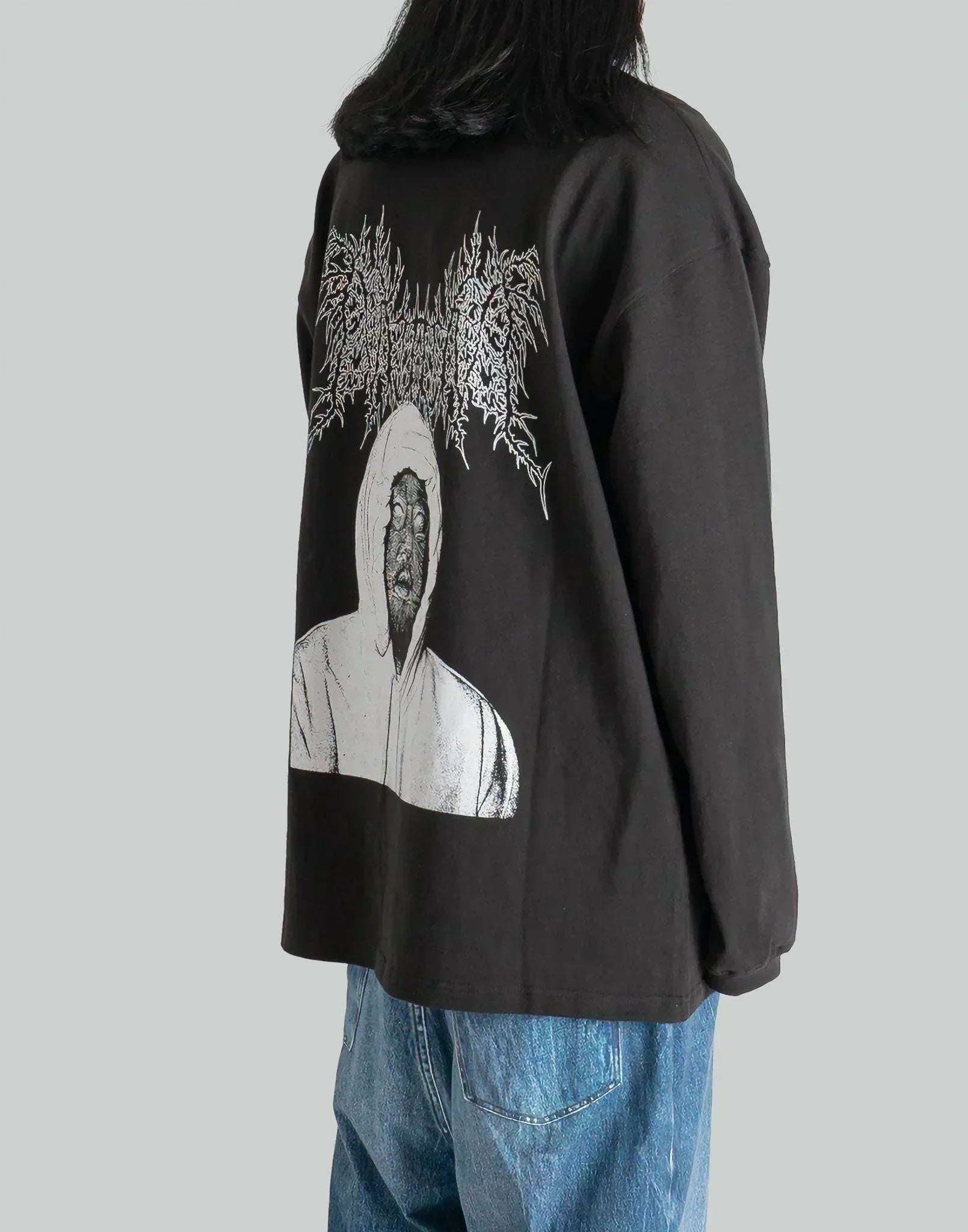 NISHIMOTO IS THE MOUTH - METAL COLLAGE L/S TEE - 082plus