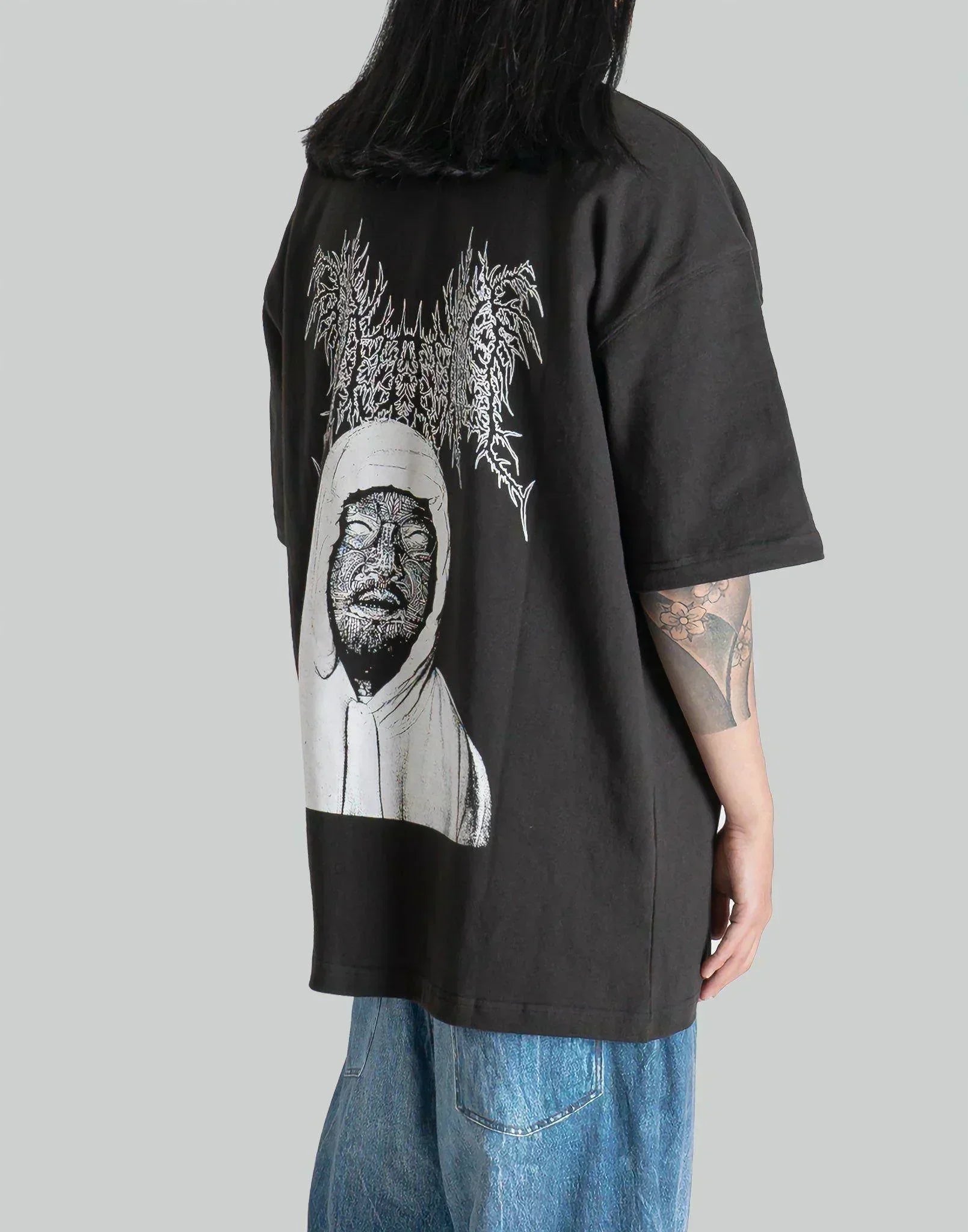 NISHIMOTO IS THE MOUTH - METAL COLLAGE S/S TEE - 082plus