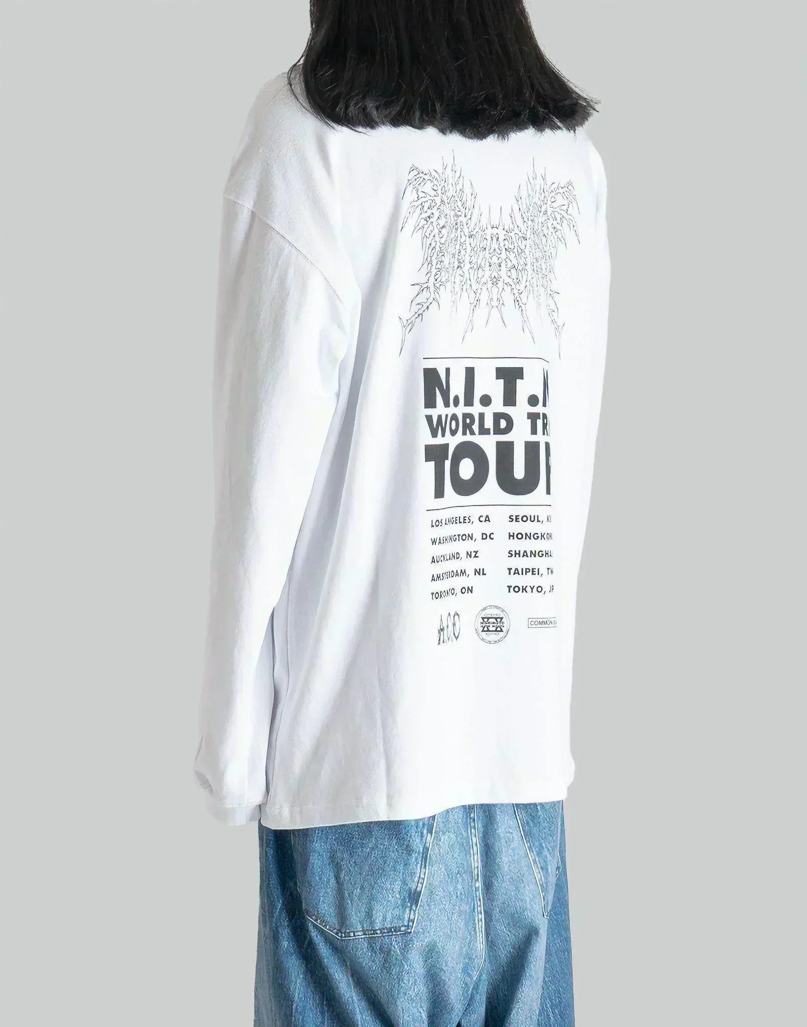 NISHIMOTO IS THE MOUTH - METAL TOUR L/S TEE - 082plus