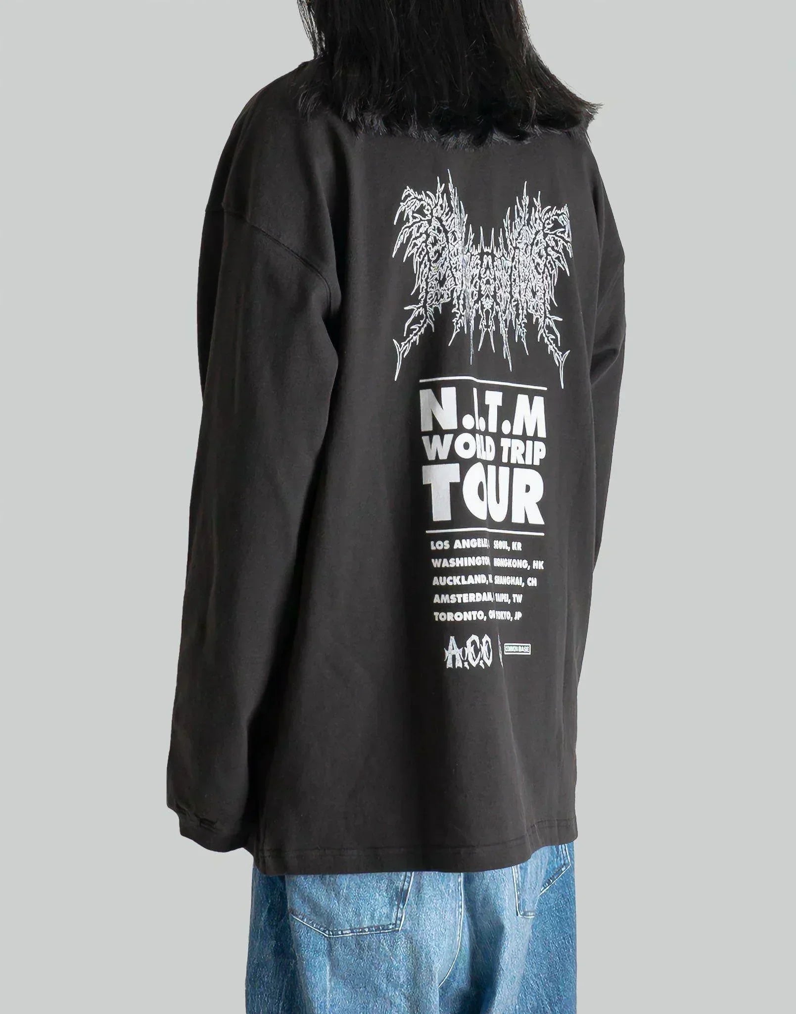 NISHIMOTO IS THE MOUTH - METAL TOUR L/S TEE - 082plus