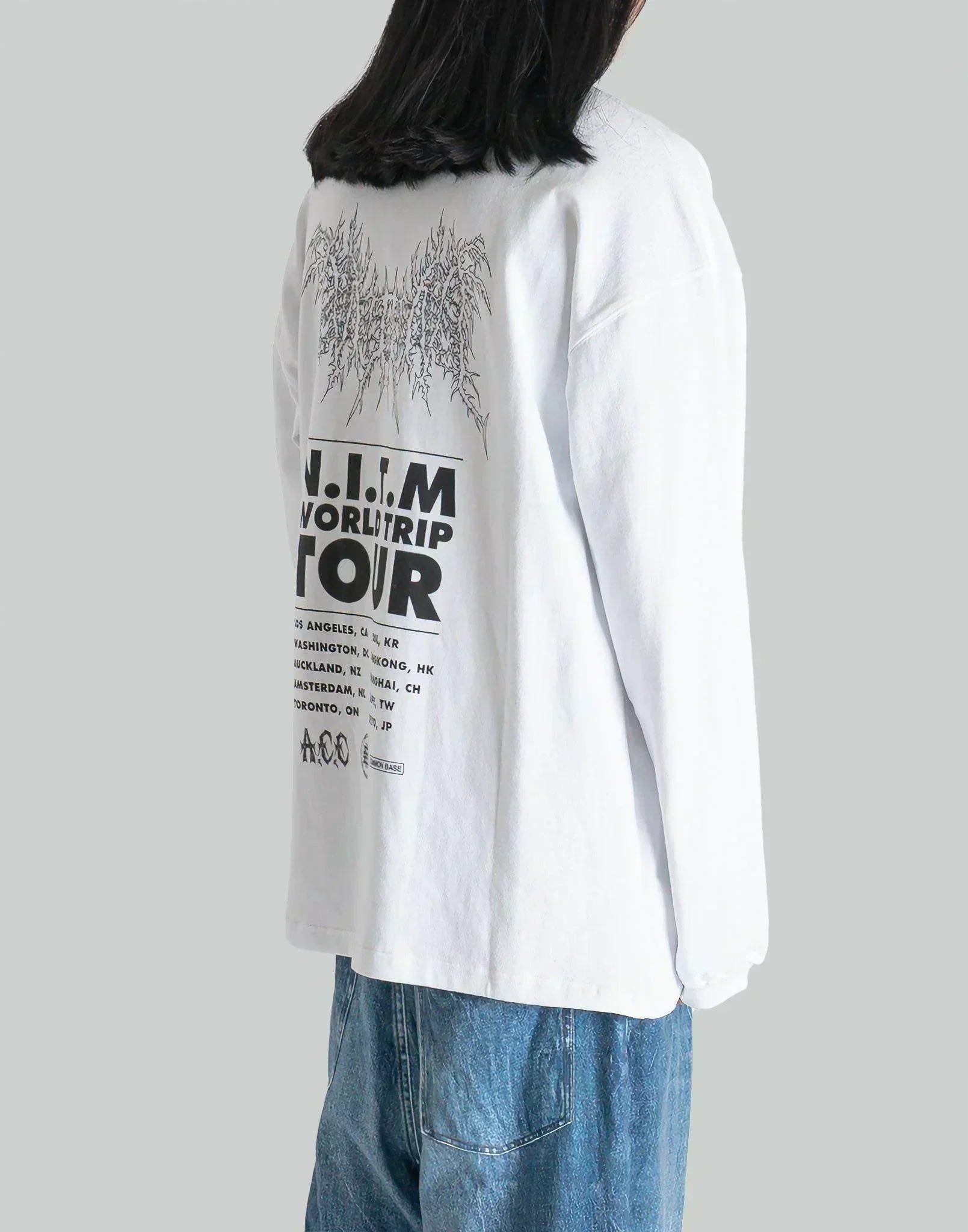 NISHIMOTO IS THE MOUTH - METAL TOUR L/S TEE - 082plus