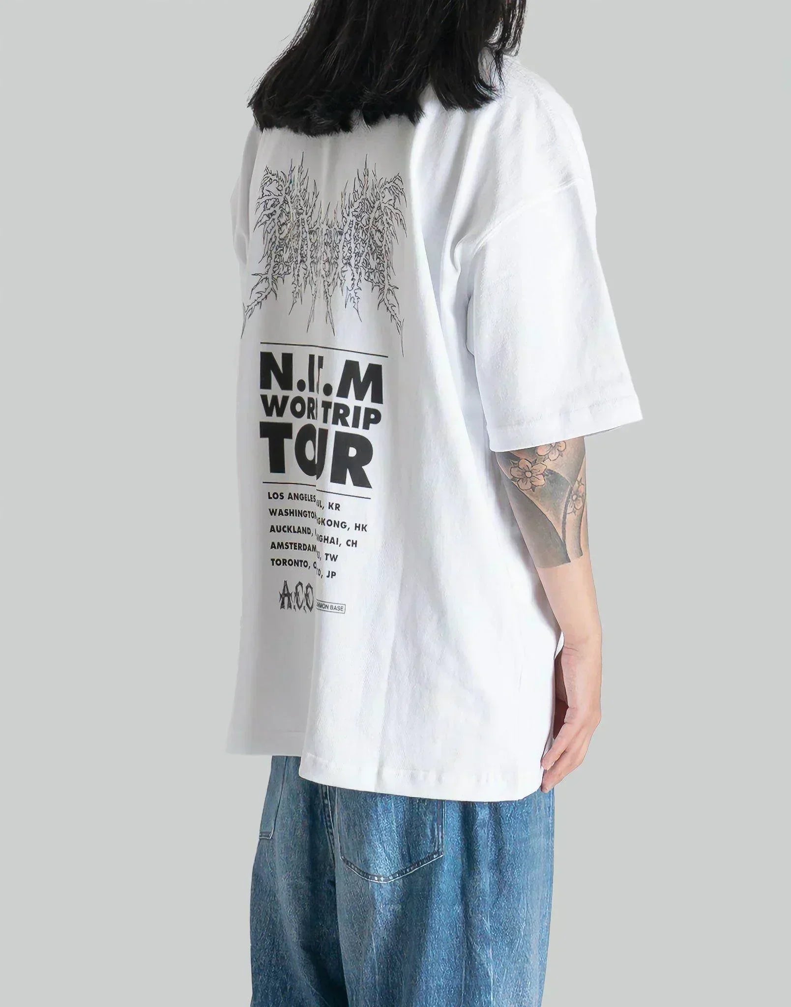 NISHIMOTO IS THE MOUTH - METAL TOUR S/S TEE - 082plus