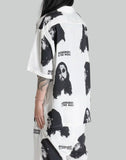 NISHIMOTO IS THE MOUTH - PORTRAIT HAWAIIAN SHIRT - 082plus