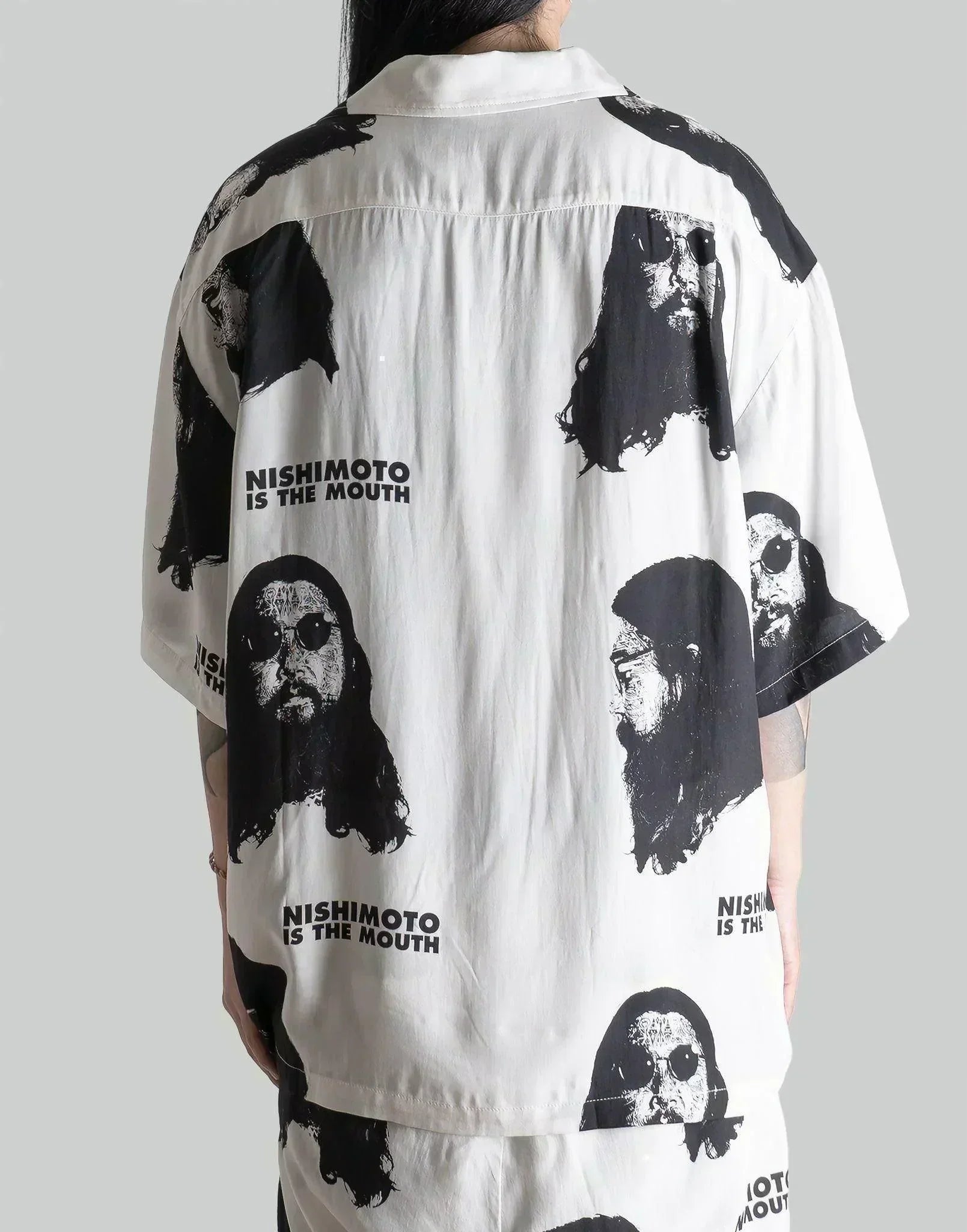 NISHIMOTO IS THE MOUTH - PORTRAIT HAWAIIAN SHIRT - 082plus