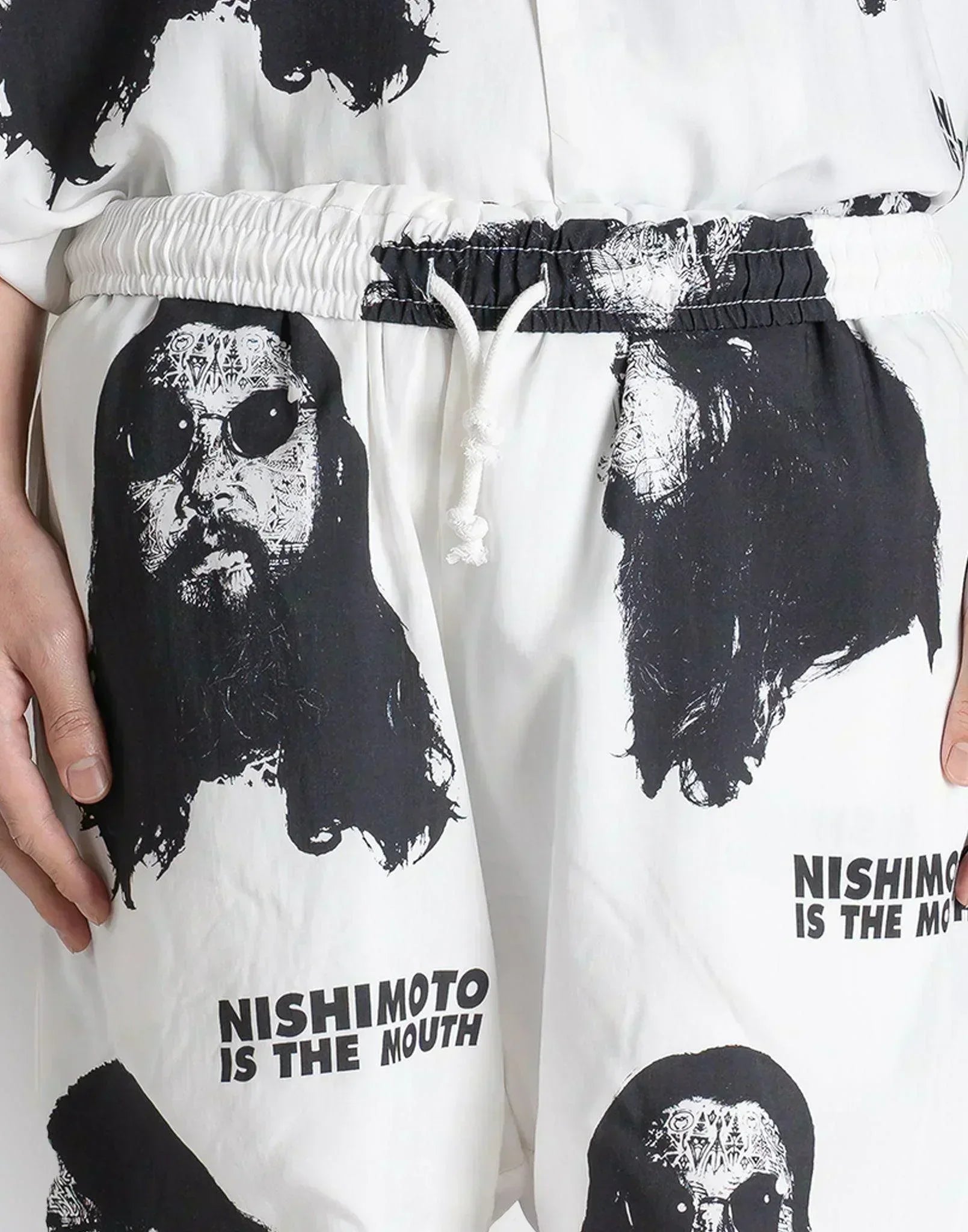 NISHIMOTO IS THE MOUTH - PORTRAIT HAWAIIAN SHORTS - 082plus