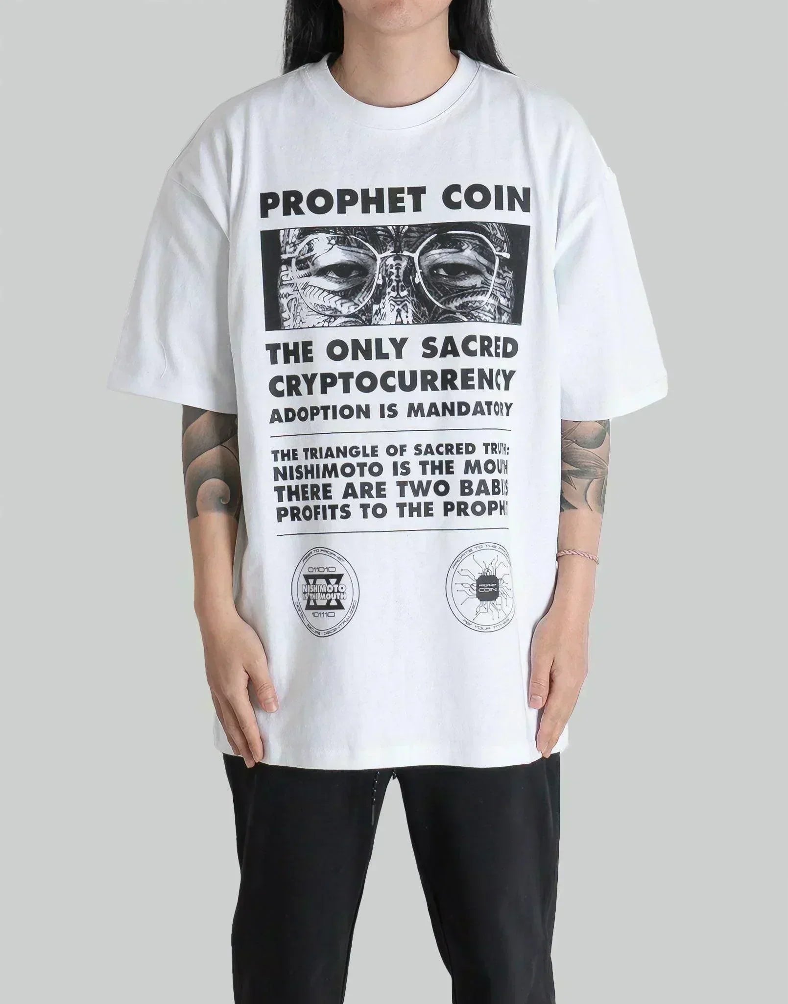 NISHIMOTO IS THE MOUTH - PROPHET COIN S/S TEE - 082plus