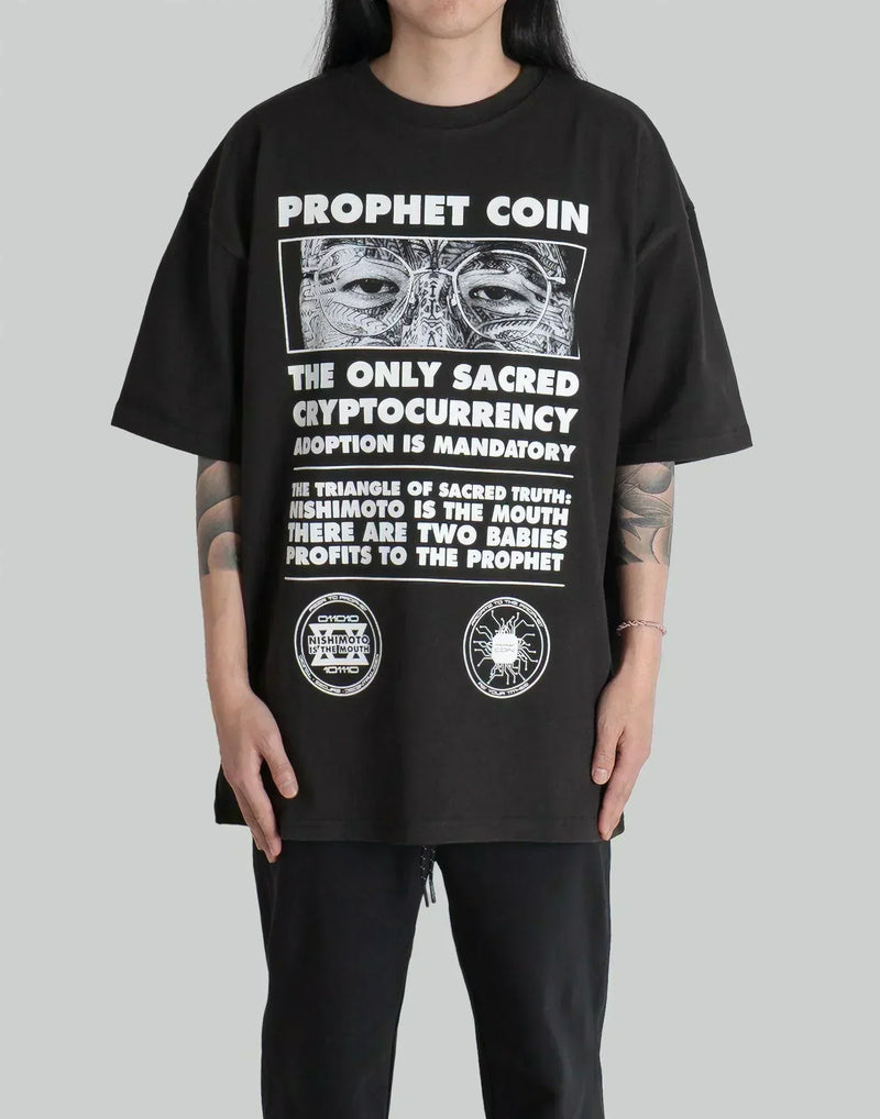 NISHIMOTO IS THE MOUTH - PROPHET COIN S/S TEE - 082plus