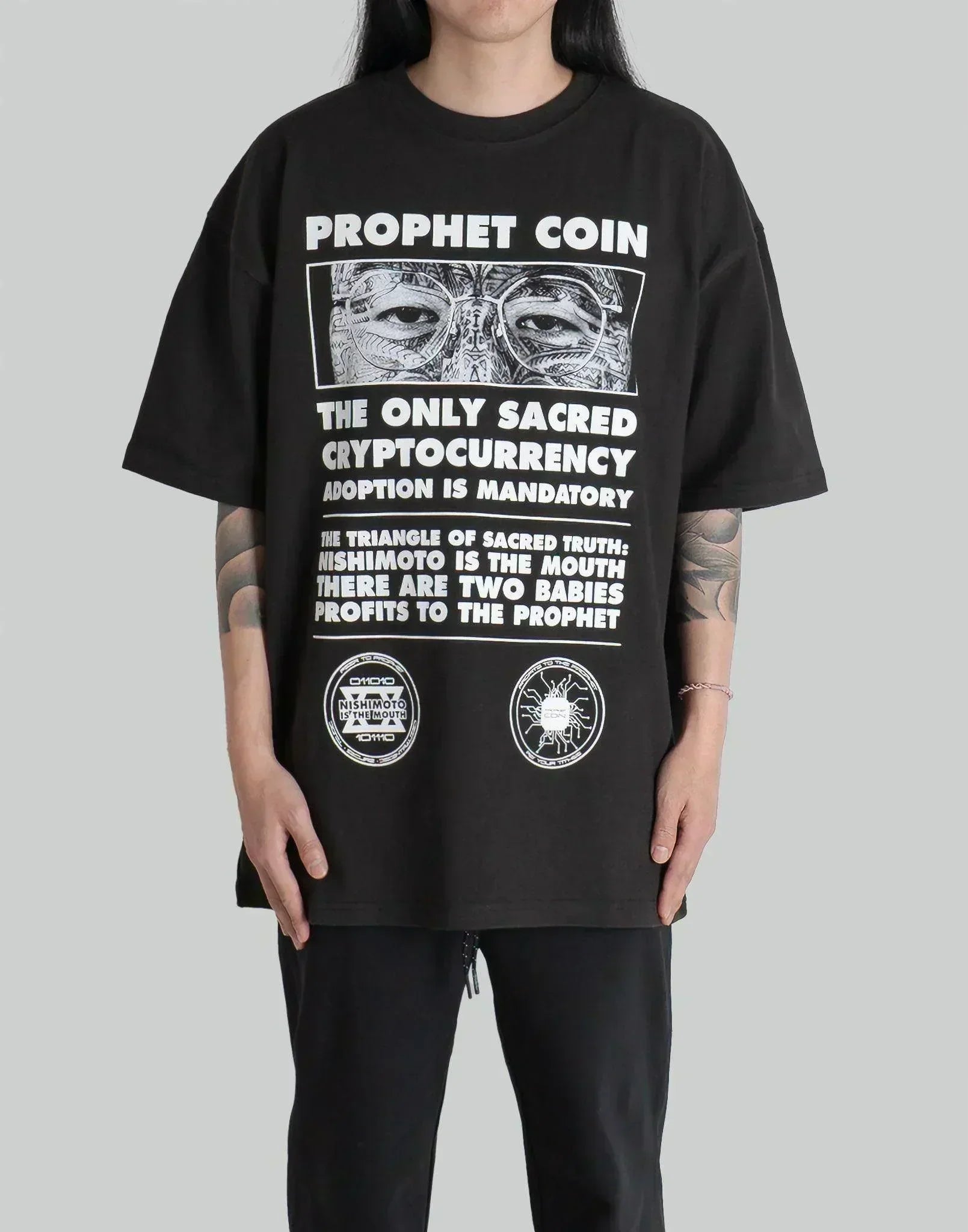 NISHIMOTO IS THE MOUTH - PROPHET COIN S/S TEE - 082plus
