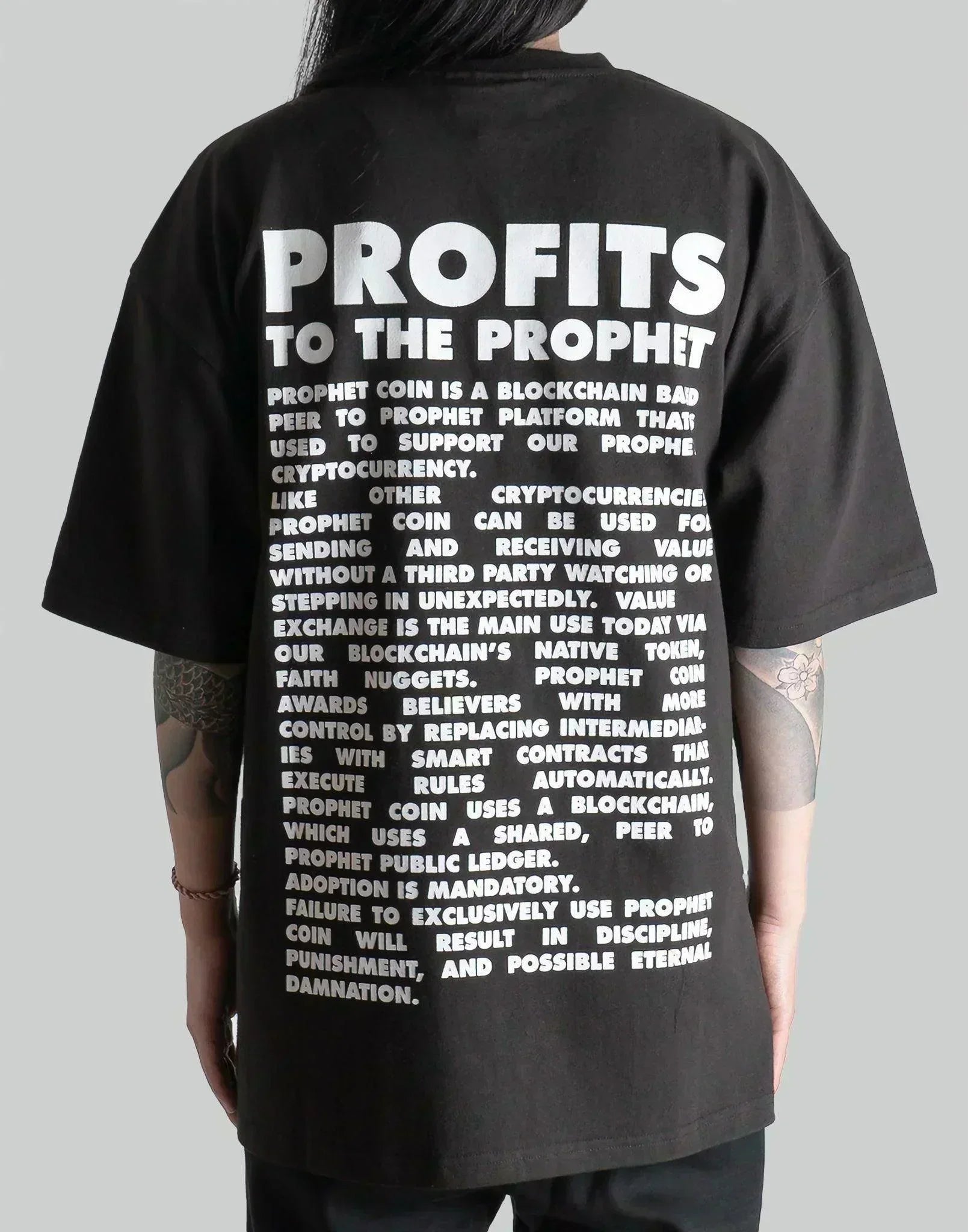 NISHIMOTO IS THE MOUTH - PROPHET COIN S/S TEE - 082plus