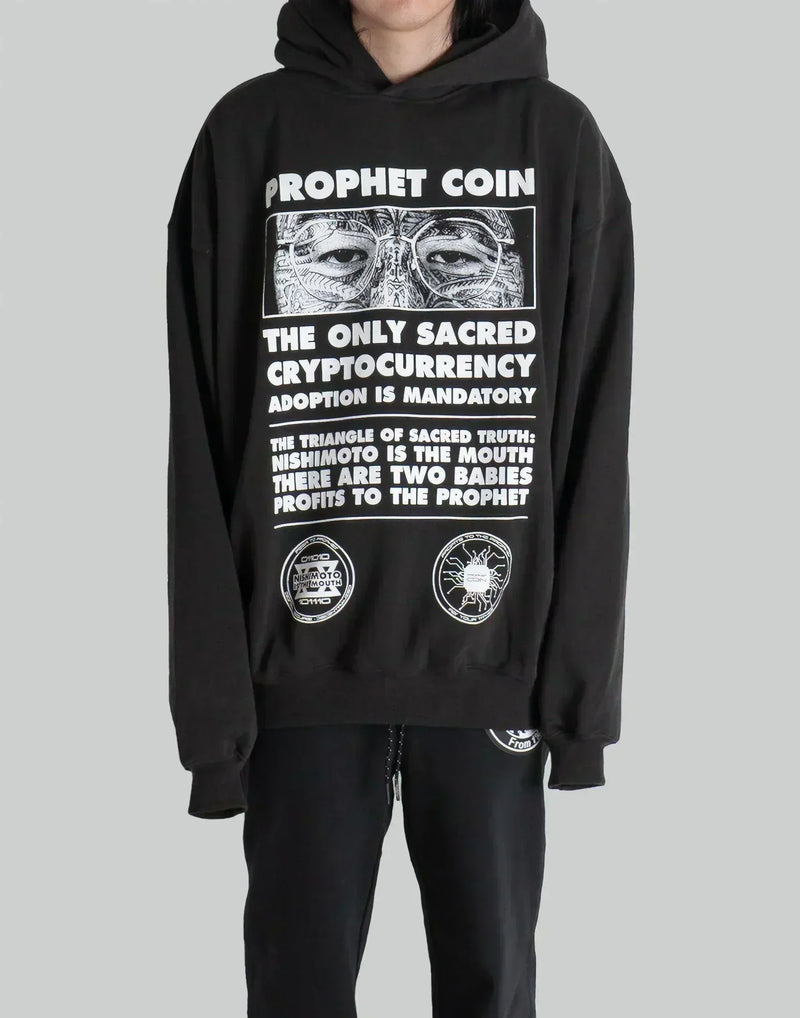 NISHIMOTO IS THE MOUTH - PROPHET COIN SWEAT HOODIE - 082plus