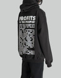 NISHIMOTO IS THE MOUTH - PROPHET COIN SWEAT HOODIE - 082plus