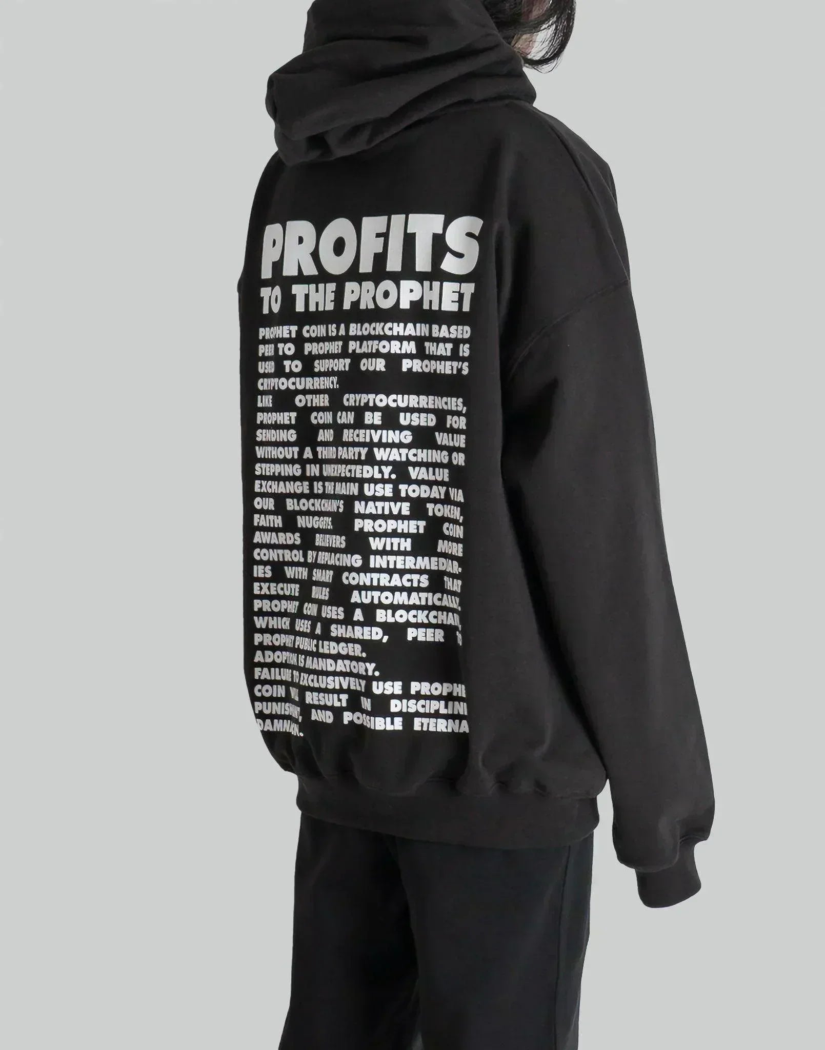 NISHIMOTO IS THE MOUTH - PROPHET COIN SWEAT HOODIE - 082plus