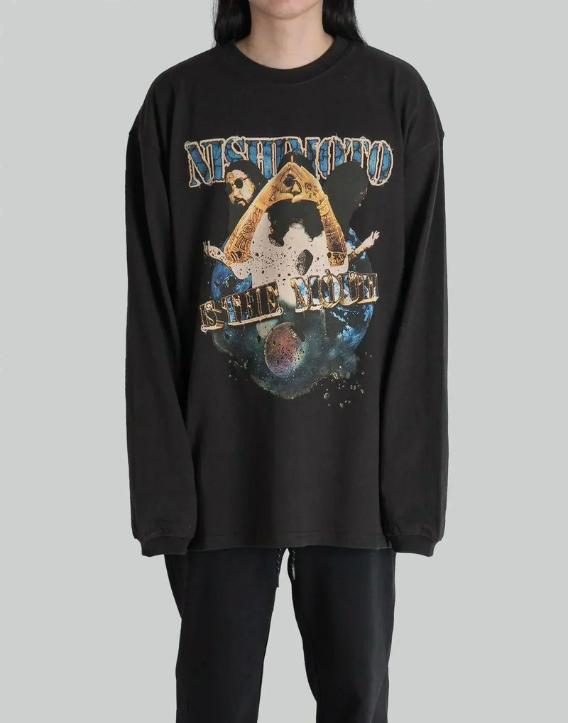 NISHIMOTO IS THE MOUTH - RAP L/S TEE - 082plus