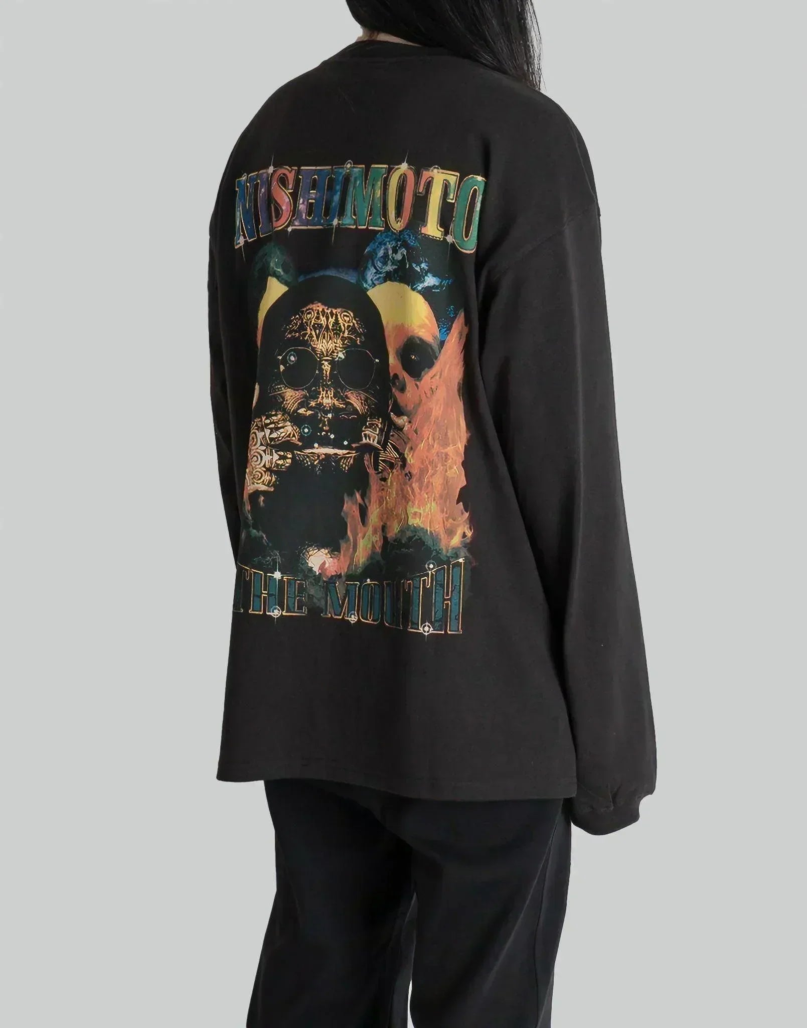 NISHIMOTO IS THE MOUTH - RAP L/S TEE - 082plus