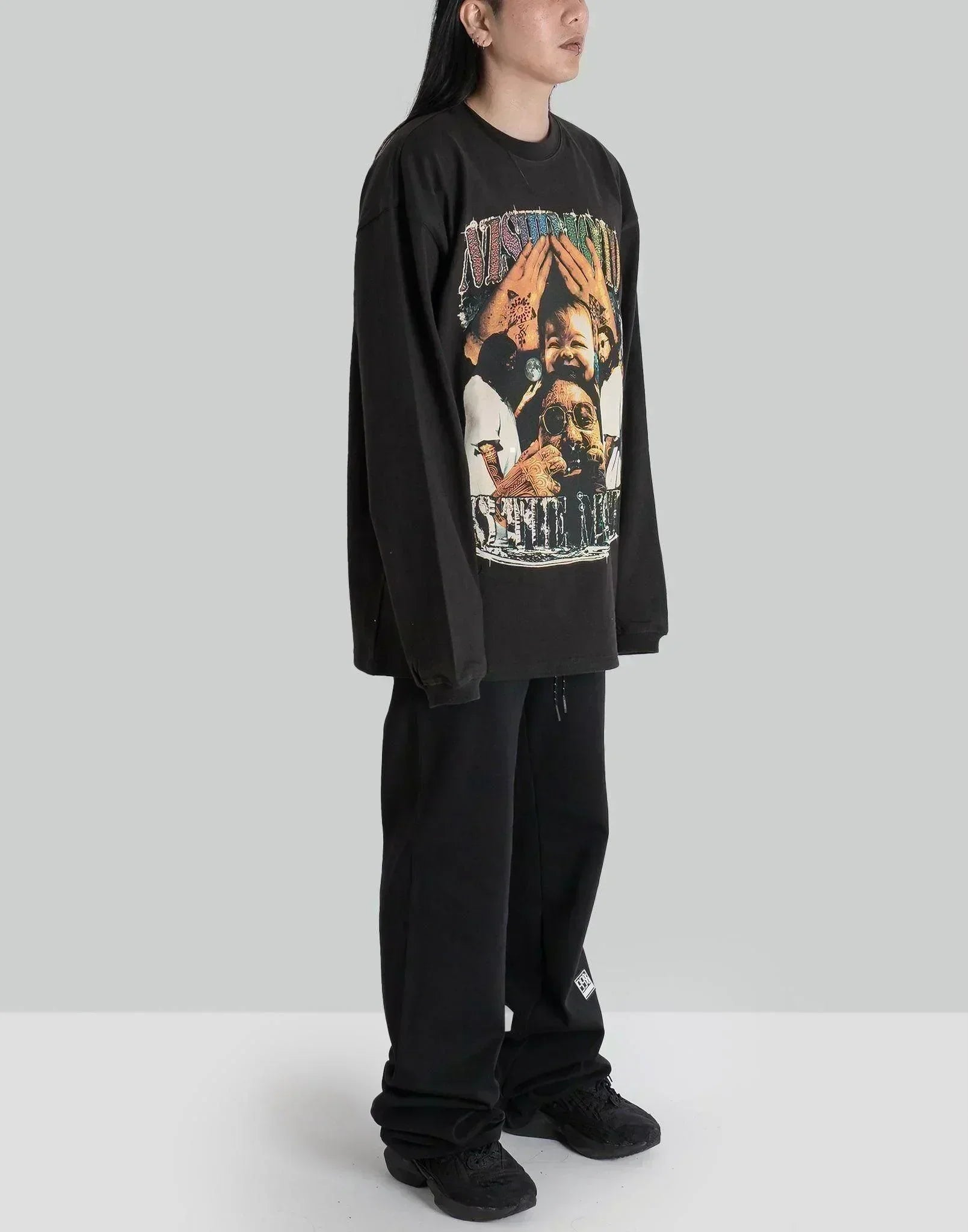 NISHIMOTO IS THE MOUTH - RAP L/S TEE - 082plus