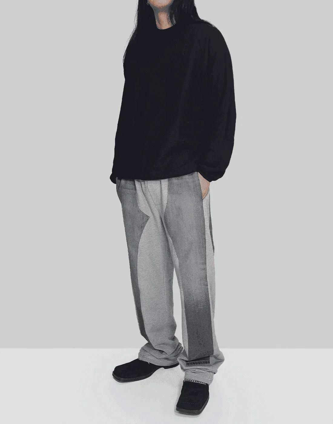 Per Gotesson - DENIM PATCH SWEATPANTS - 082plus
