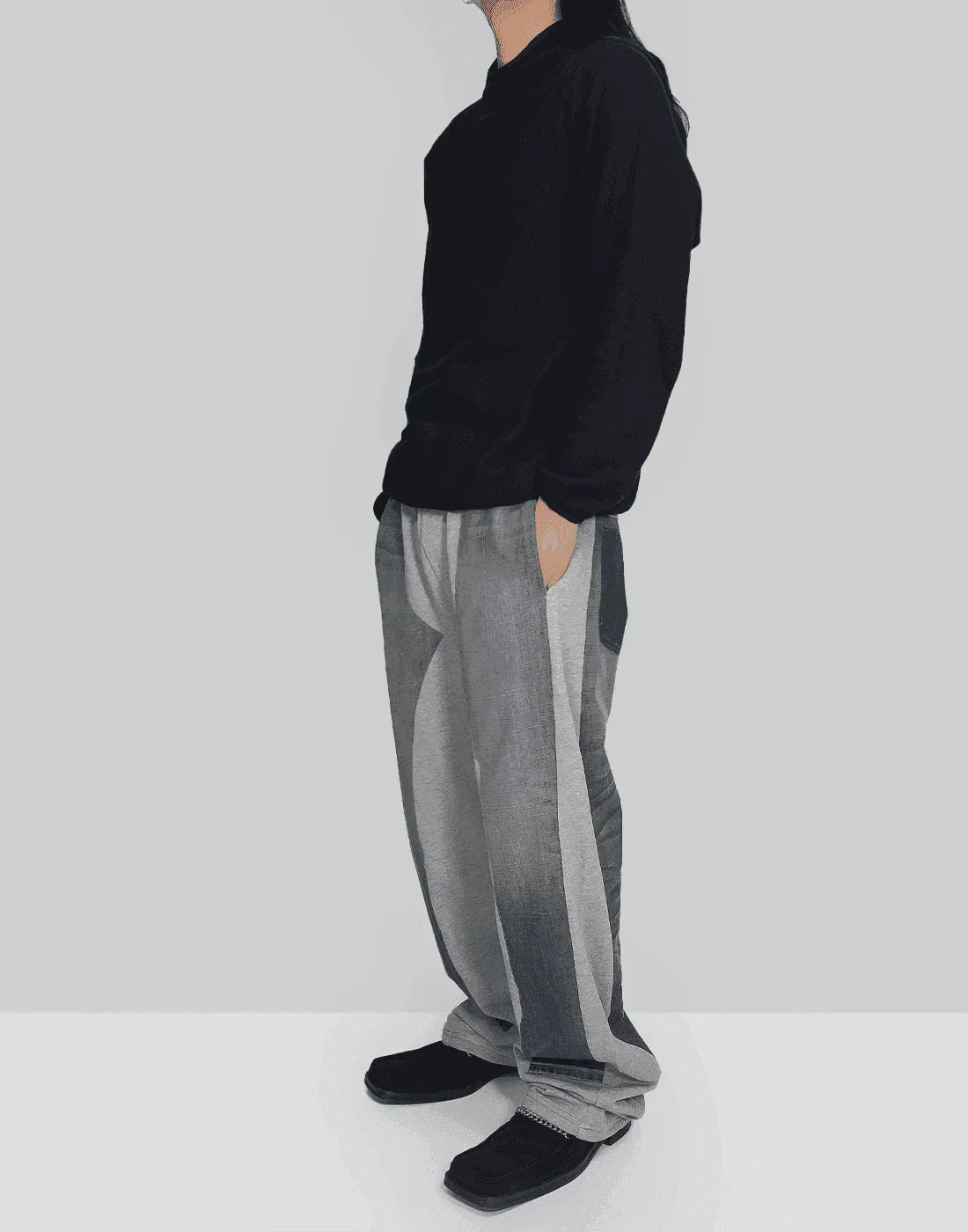 Per Gotesson - DENIM PATCH SWEATPANTS - 082plus