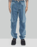 TWO TONE JEANS